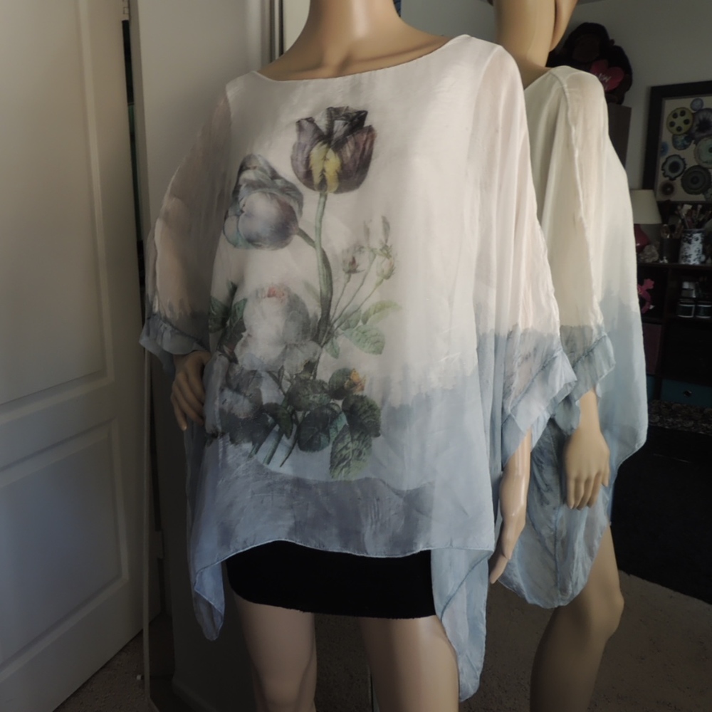 *Aloha I Ke Kai* Flowy Shirt